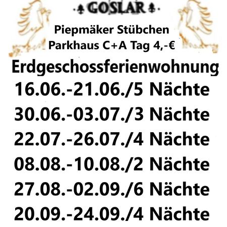 Piepmaeker Stuebchen Appartement Goslar Buitenkant foto