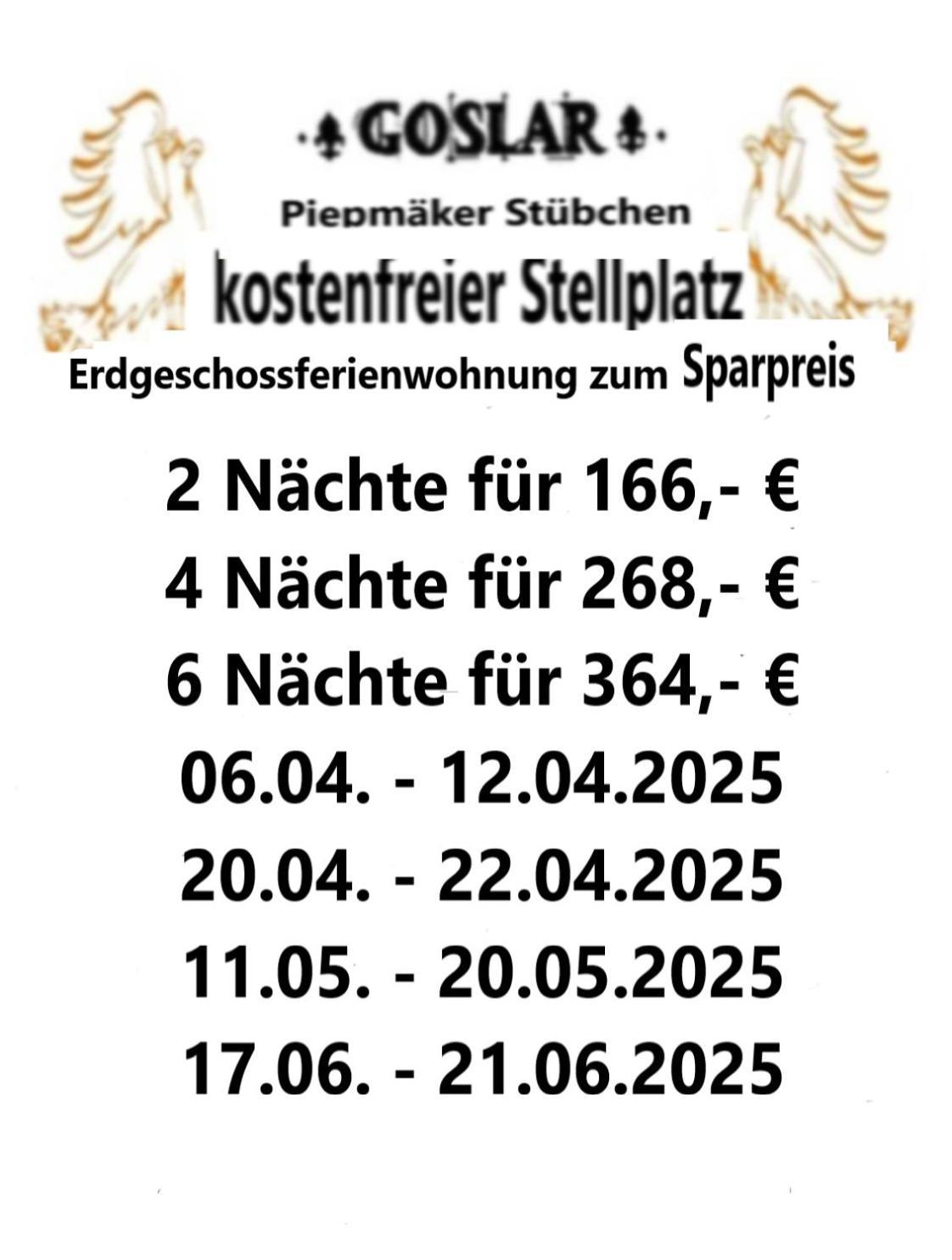 Piepmaeker Stuebchen Appartement Goslar Buitenkant foto