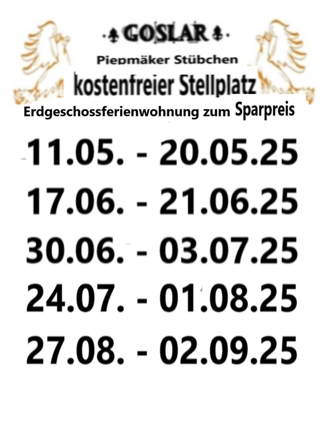Piepmaeker Stuebchen Appartement Goslar Buitenkant foto