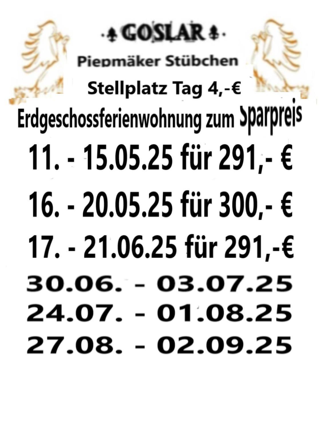 Piepmaeker Stuebchen Appartement Goslar Buitenkant foto