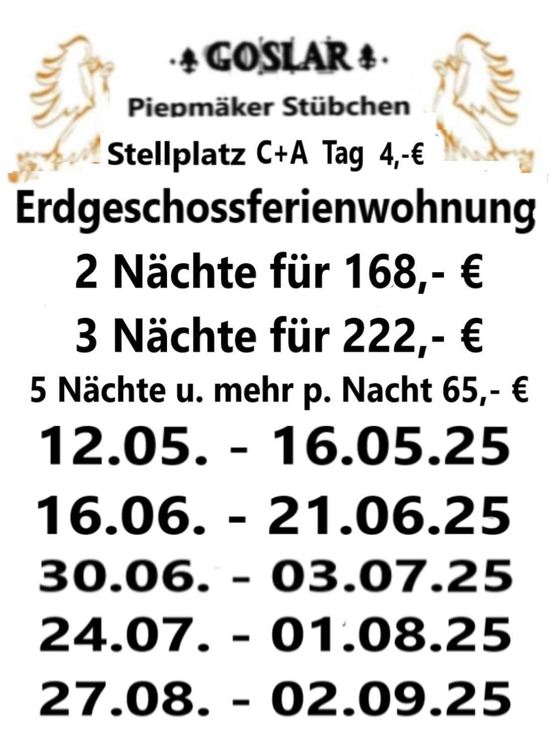 Piepmaeker Stuebchen Appartement Goslar Buitenkant foto